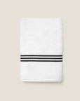 Tre Righe hand towel white/black