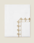 Arcata white/gold flat sheet
