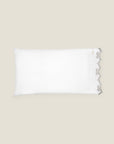 Marrakesh white/sterling pillowcase