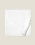 Marrakesh pique white/white blanket cover