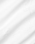 Marrakesh white/white sham texture
