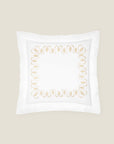 Paolina white/beige euro sham