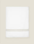 Tre Righe bath sheet white/sage