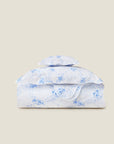 M'ama non M'ama duvet cover stack in medium blue