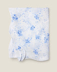 M'ama non M'ama duvet cover folded in medium blue