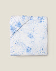 M'ama Non M'ama fitted sheet in medium blue