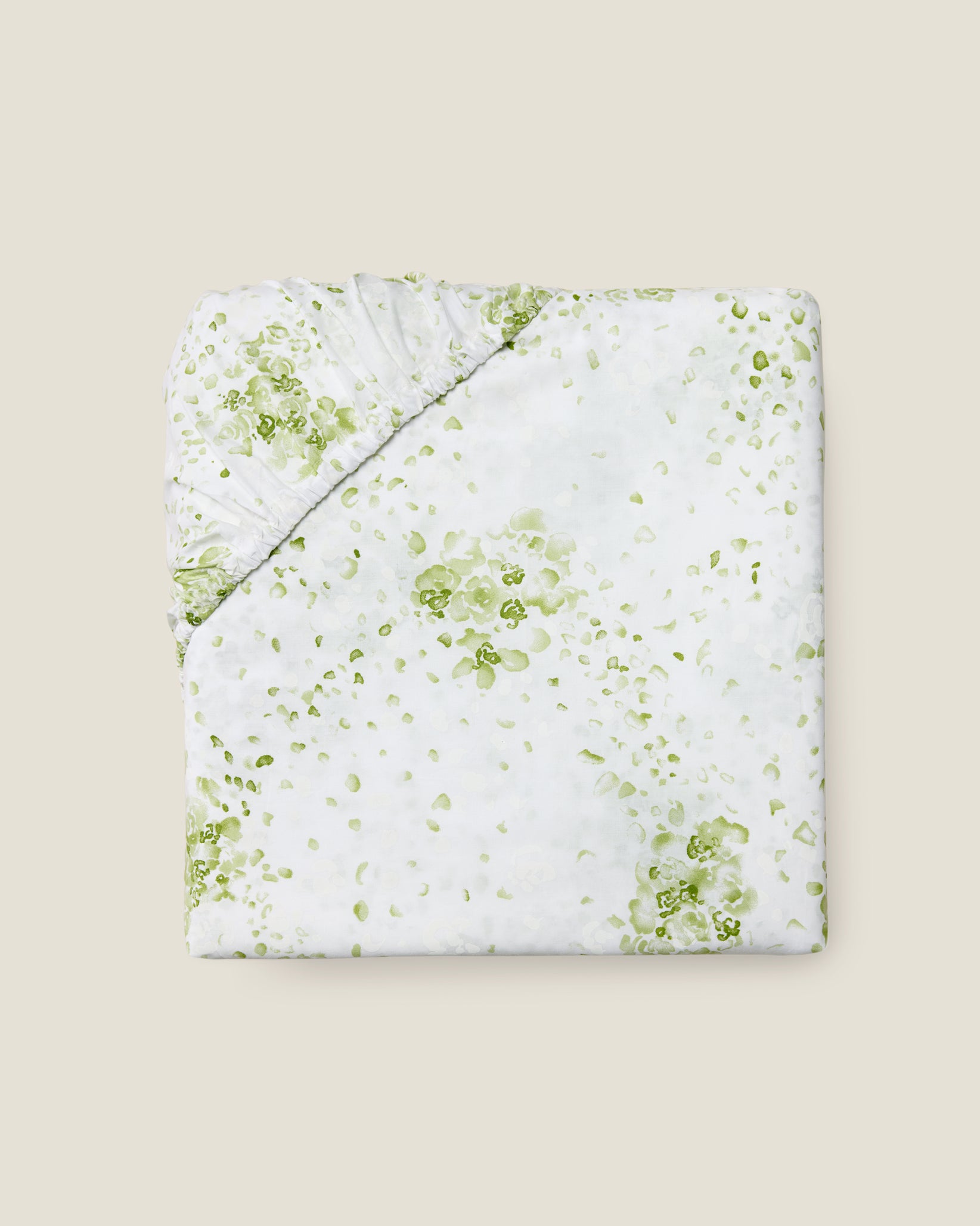 M'ama Non M'ama fitted sheet in medium fern