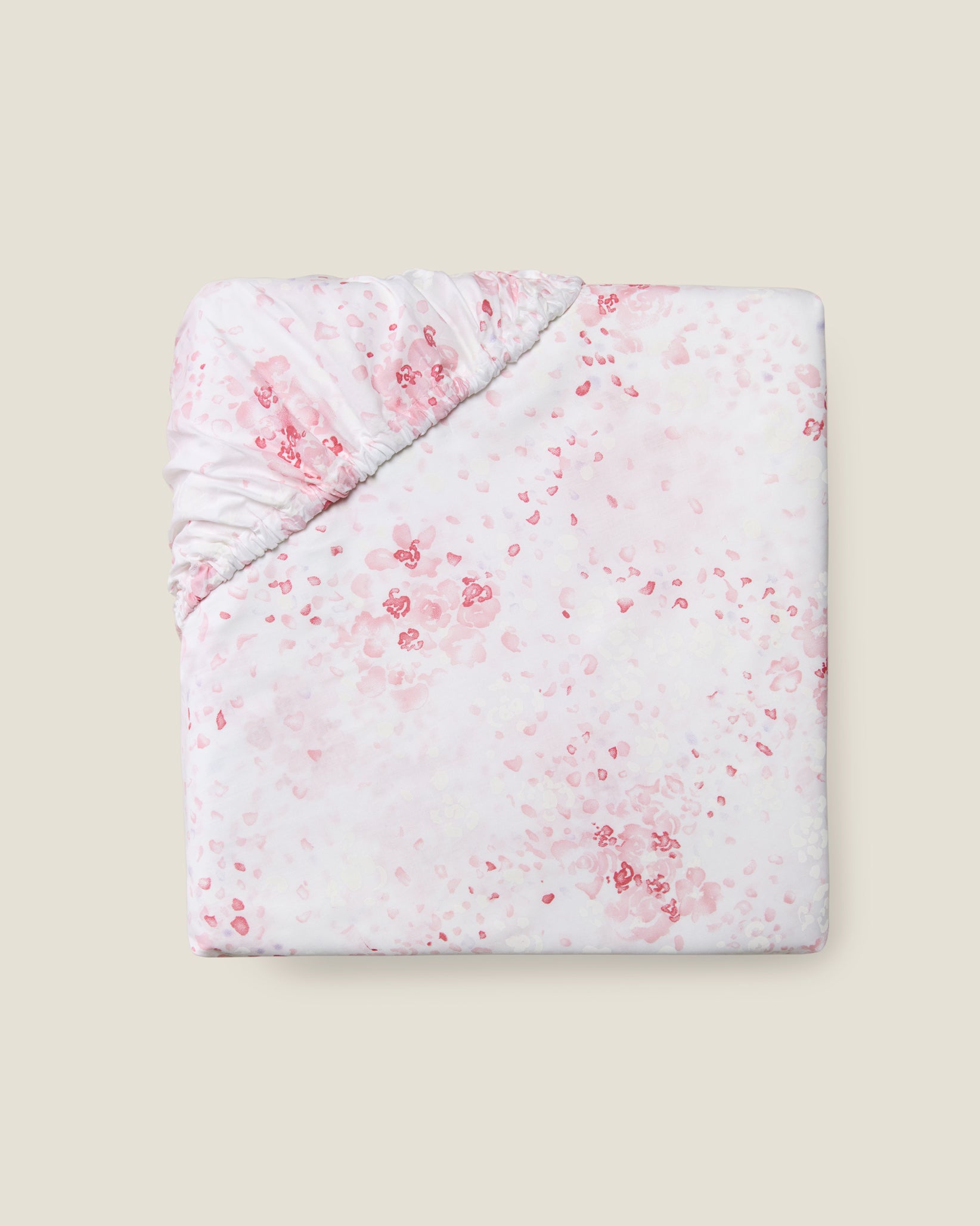 M'ama Non M'ama fitted sheet in pink
