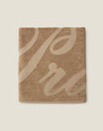 Pratesi beach towel in beige