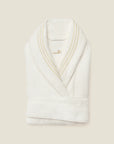 Tre Righe Ivory/beige bathrobe folded