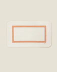 Tre Righe Ivory/orange tub mat
