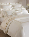 Impero ivory/beige full bed side angle