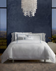 Tre Righe Splendore white/medium blue bed