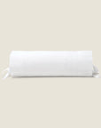 Federico neckroll sham in white/white