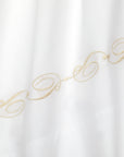 Icona flat sheet texture in white/beige