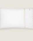 Treccia pillowcase white/beige