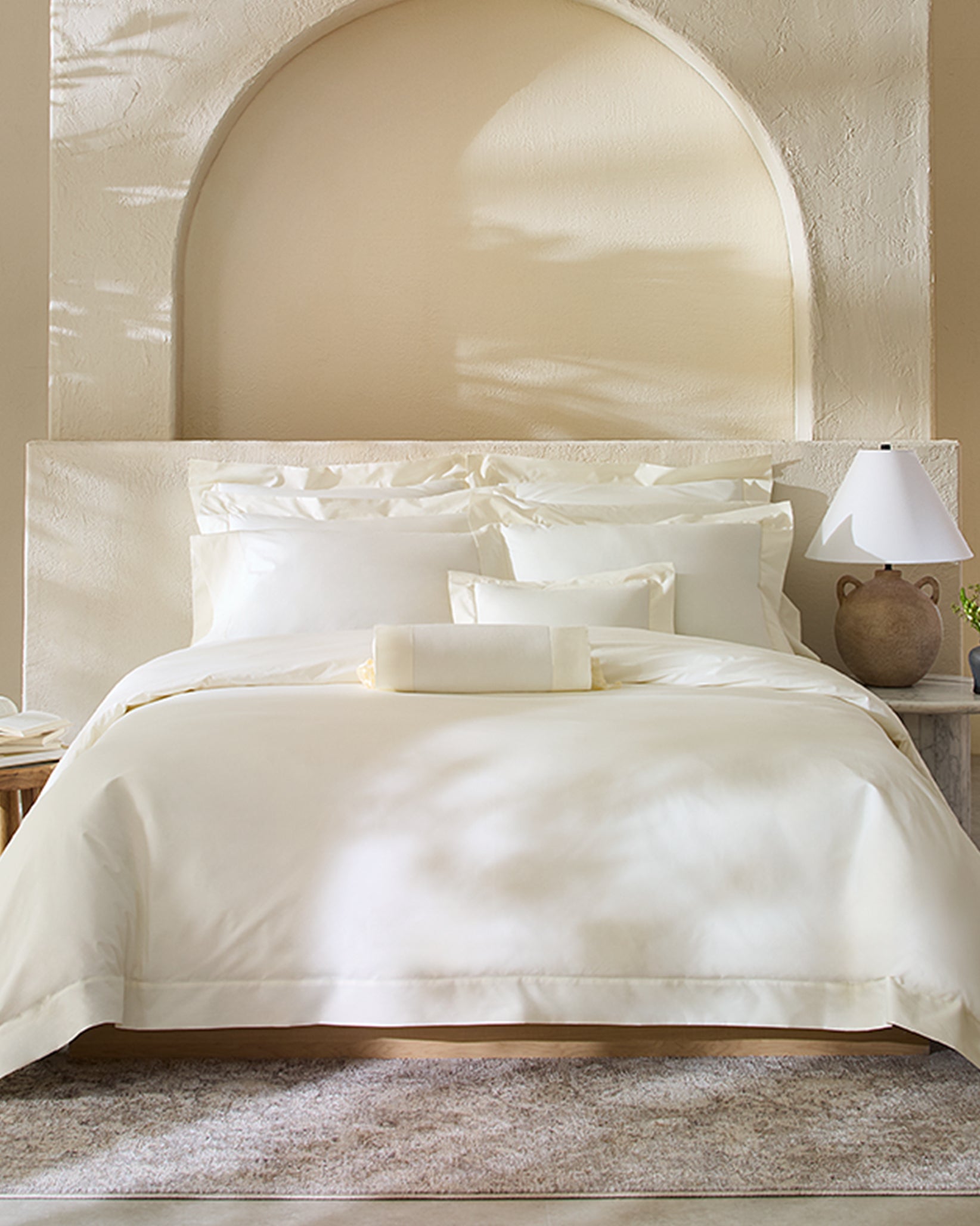 Pratesi Angel Luxe Ivory Flat Sheet Italian Luxury Bedding pratesi-angel-luxe-ivory-flat-sheet-italian-luxury-bedding