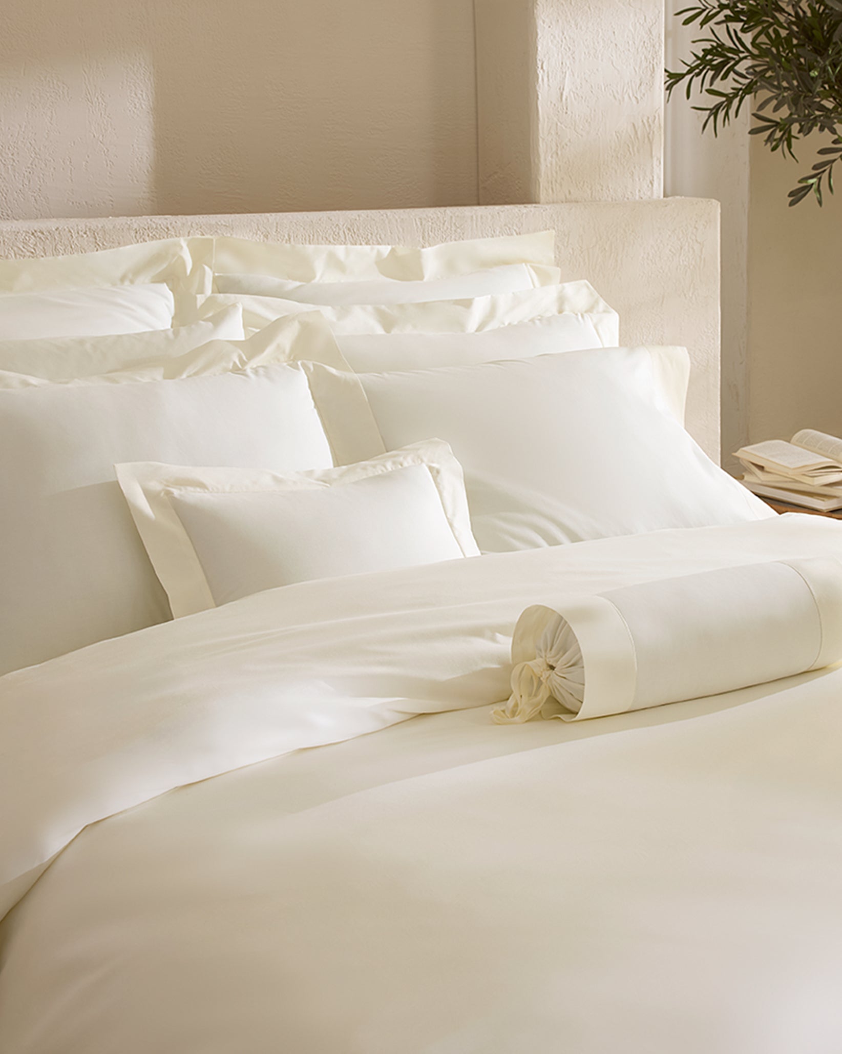 Angel Luxe Ivory Fitted Sheet