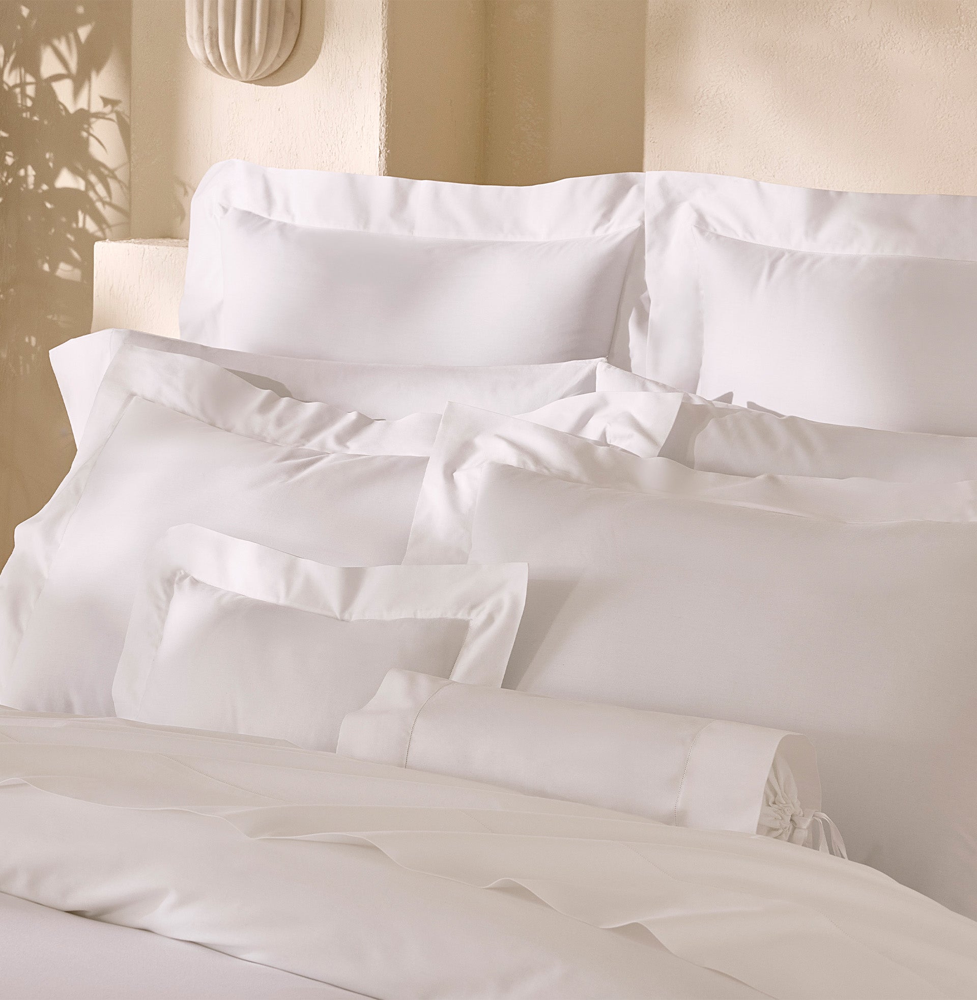 Angel Luxe Shams and pillowcases