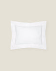 Icona boudoir sham in white/white