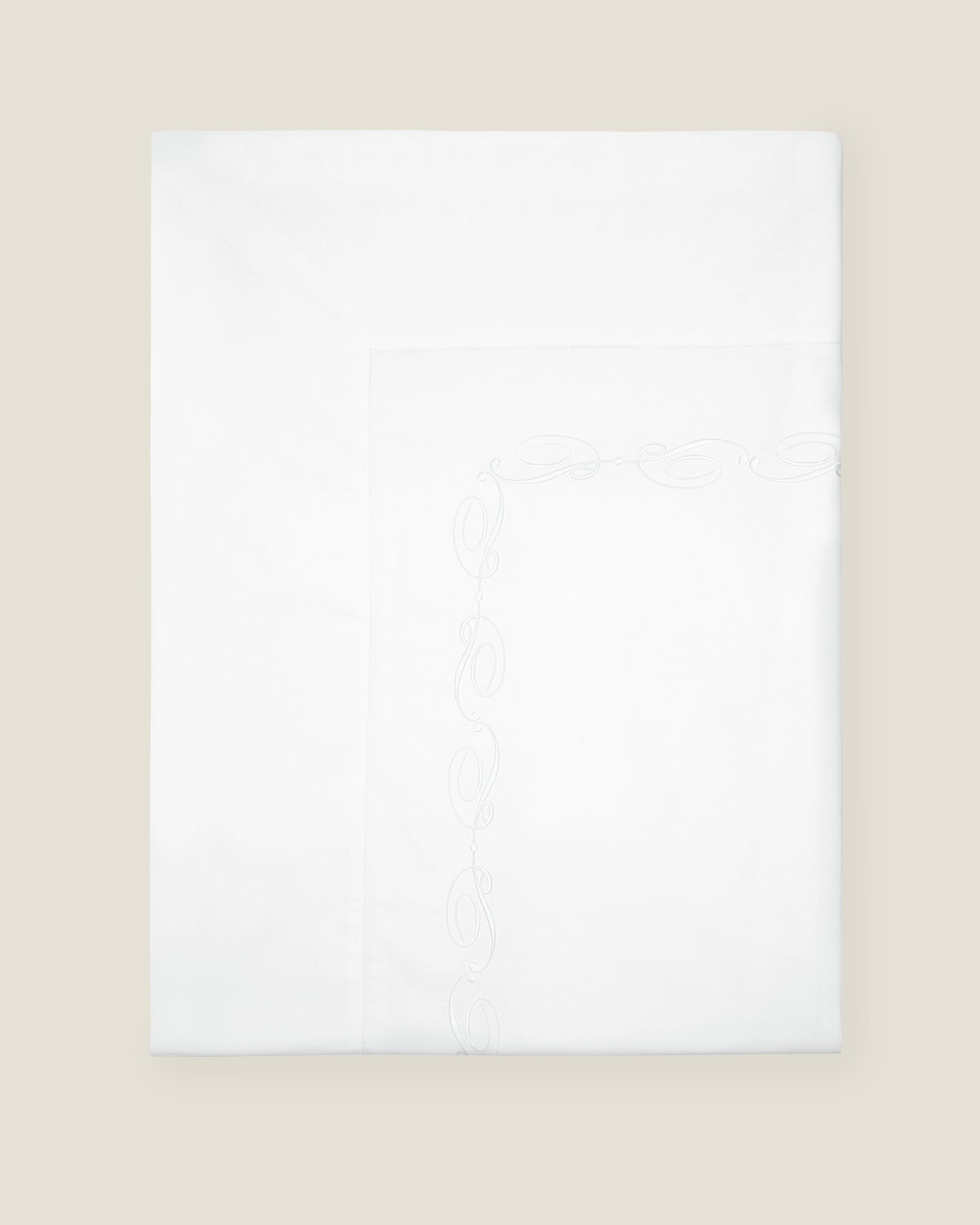 Icona flat sheet white/white