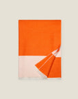 Marca throw in orange