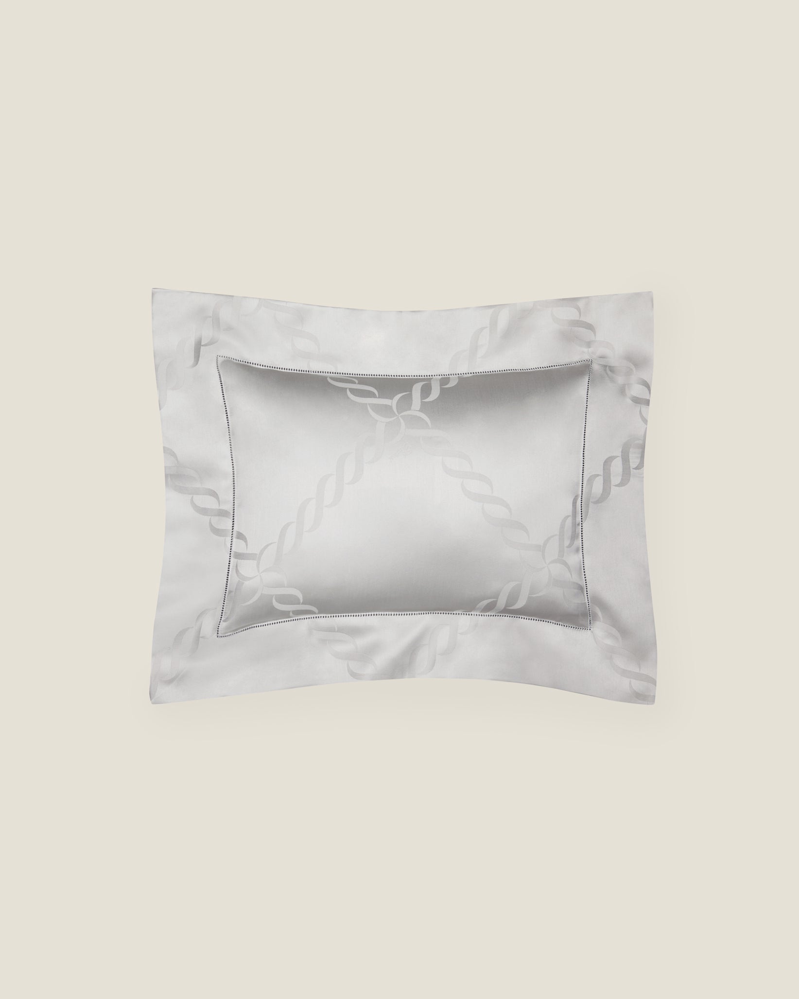 Ori Treccia boudoir sham in sterling