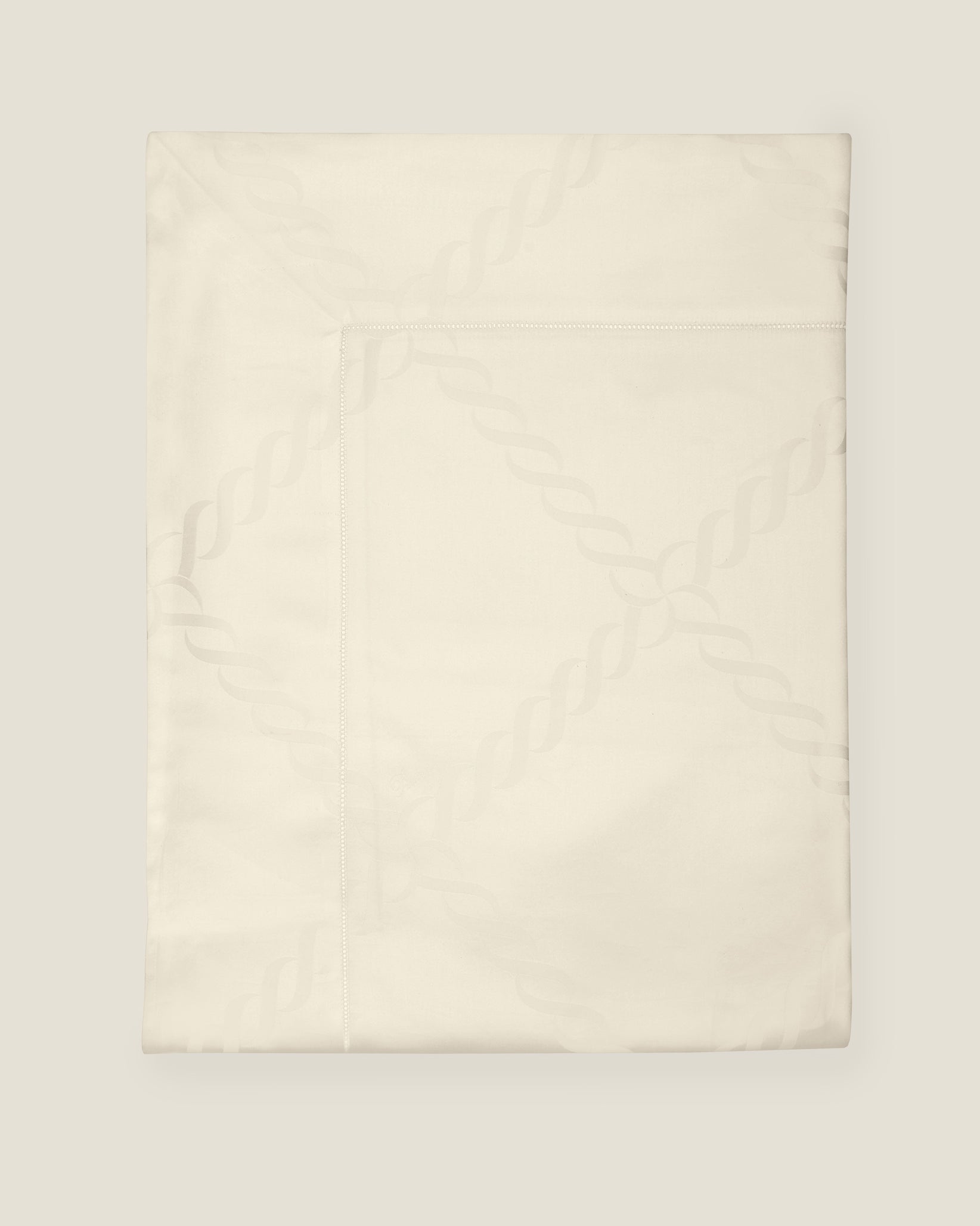Ori Treccia beige flat sheet