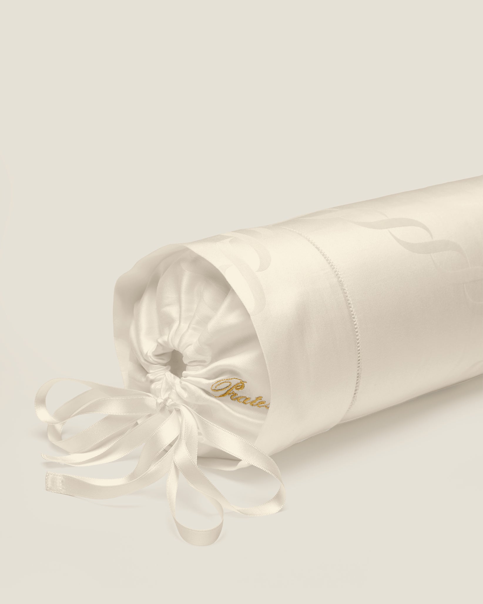 Ori Treccia neckroll sham in beige