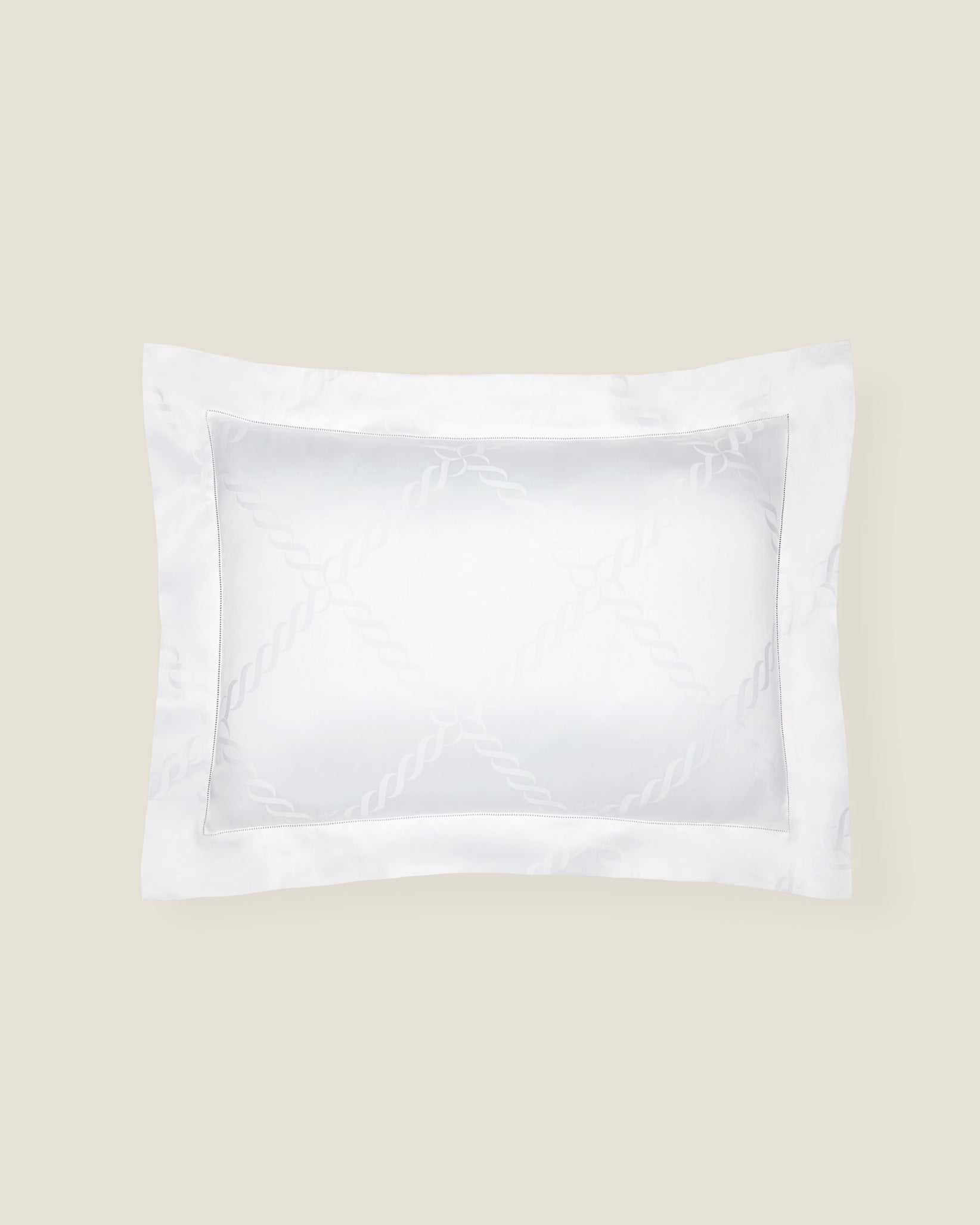 Ori Treccia standard sham in white