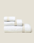 Tre Righe White/Beige Bath Set