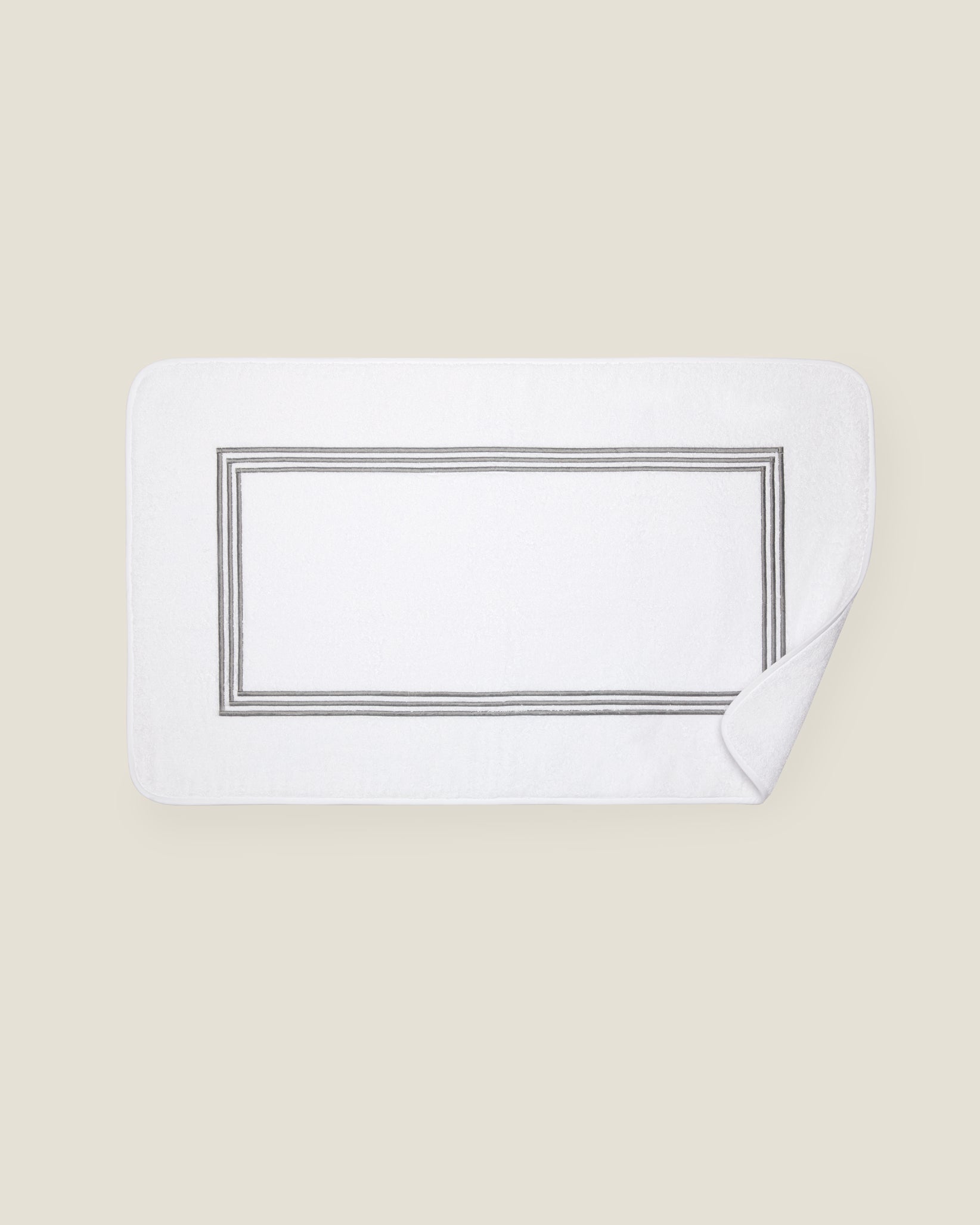 Tre Righe tub mat white/charcoal