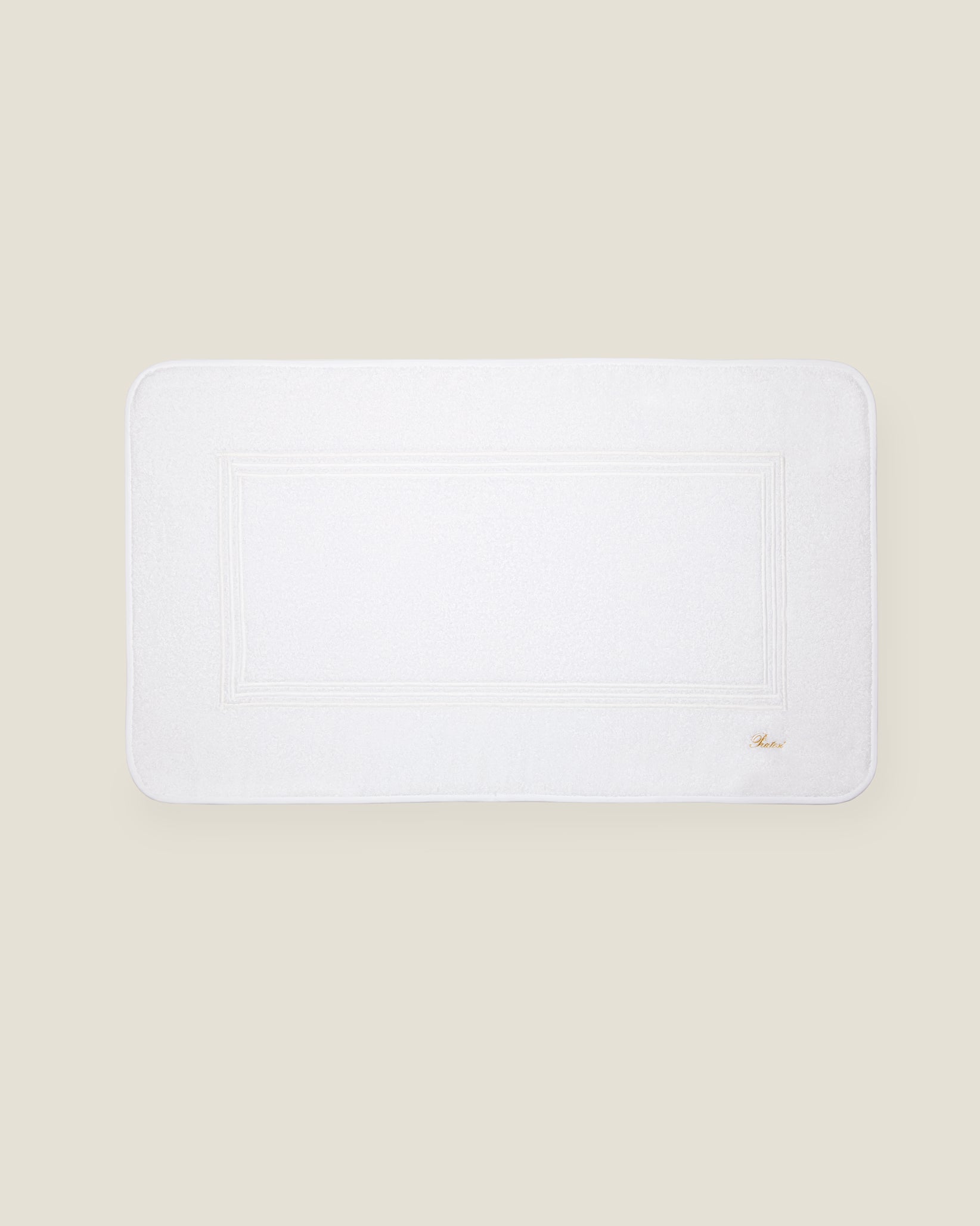 Tre Righe tub mat white/white