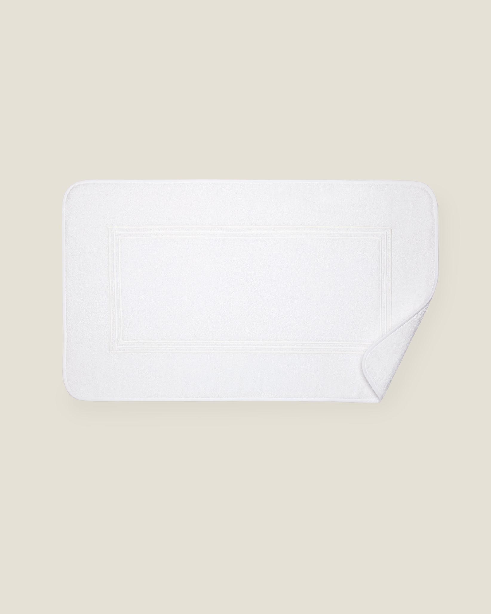 Tre Righe tub mat white/white