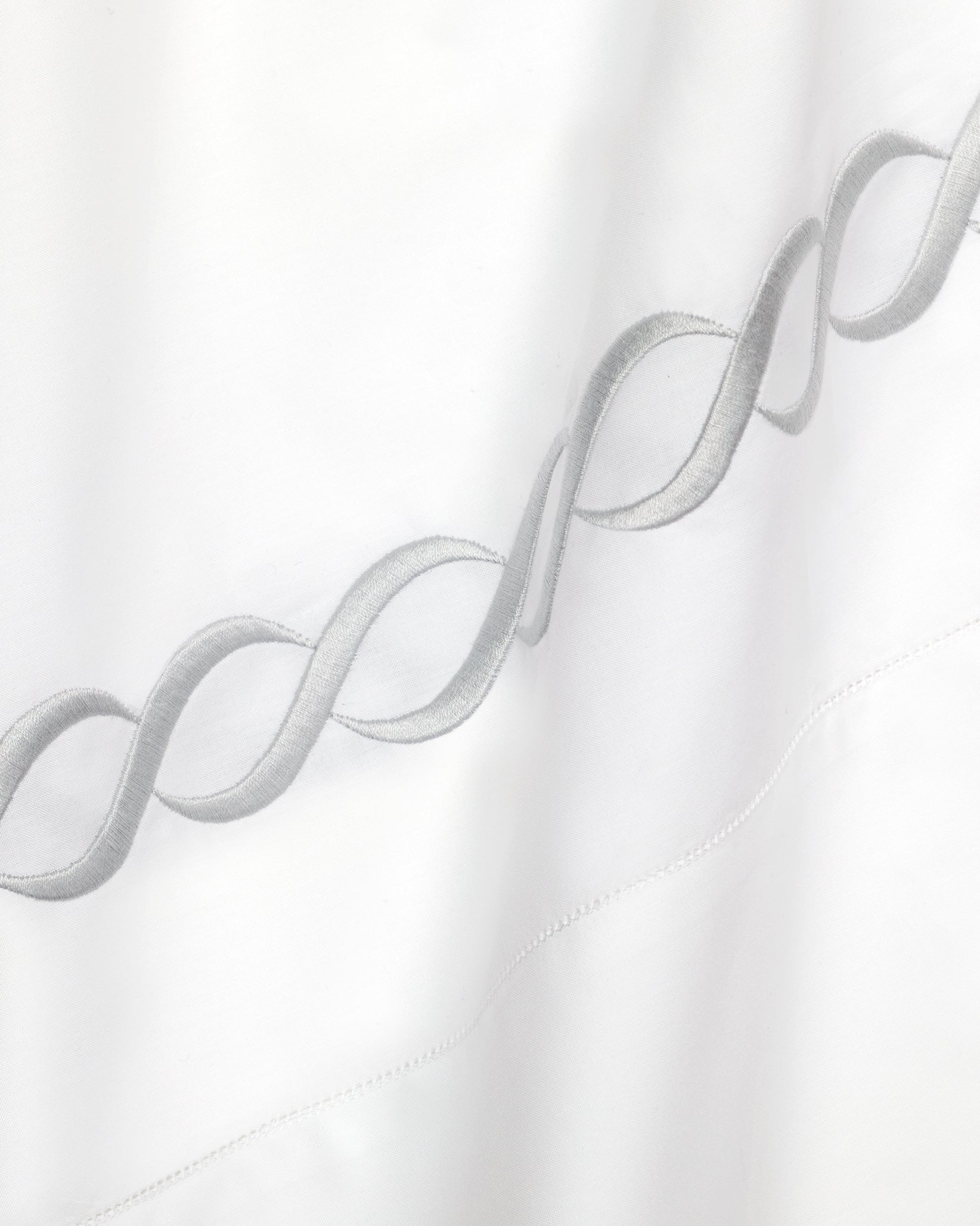 Treccia Moderno white/sterling texture