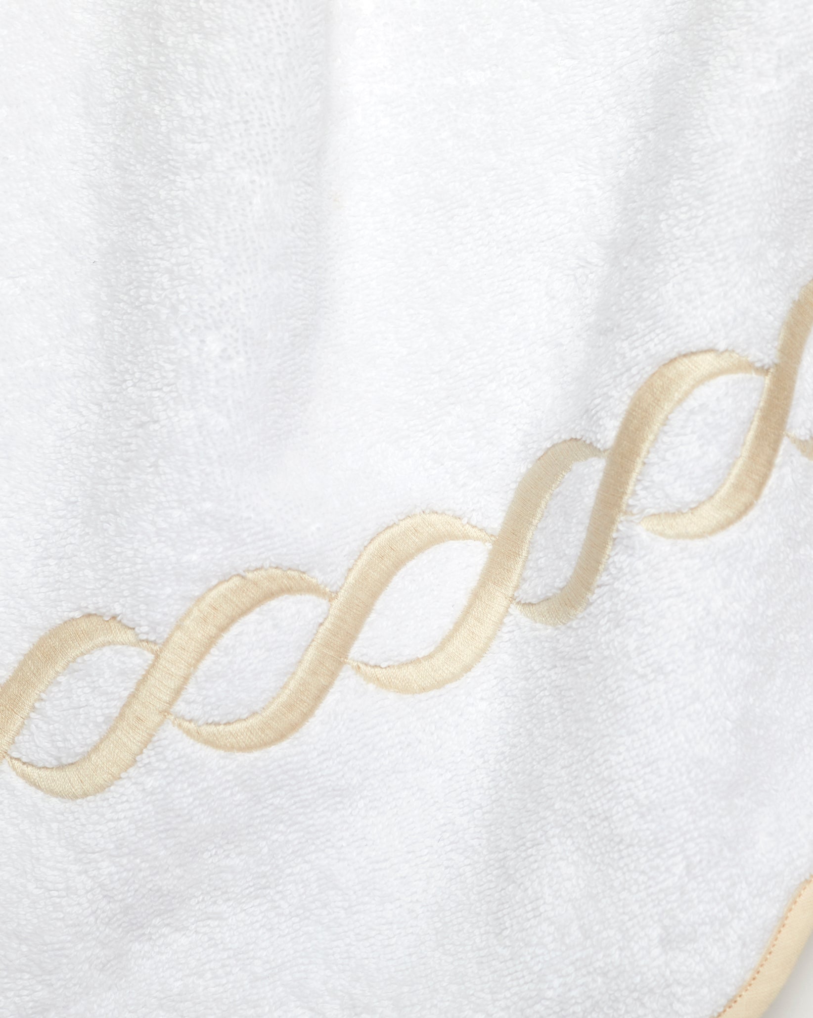 Treccia white/beige  bath towels texture