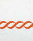 WHITE/ORANGE