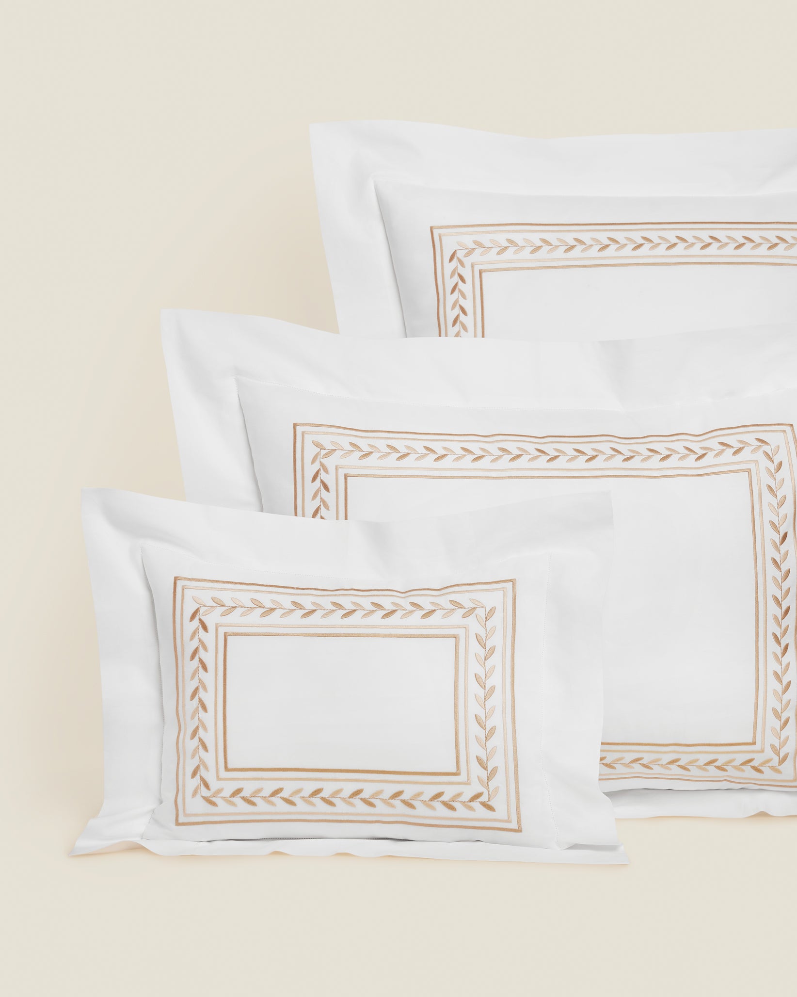 Impero Sham - Embroidered Luxury Pillow Shams | Pratesi