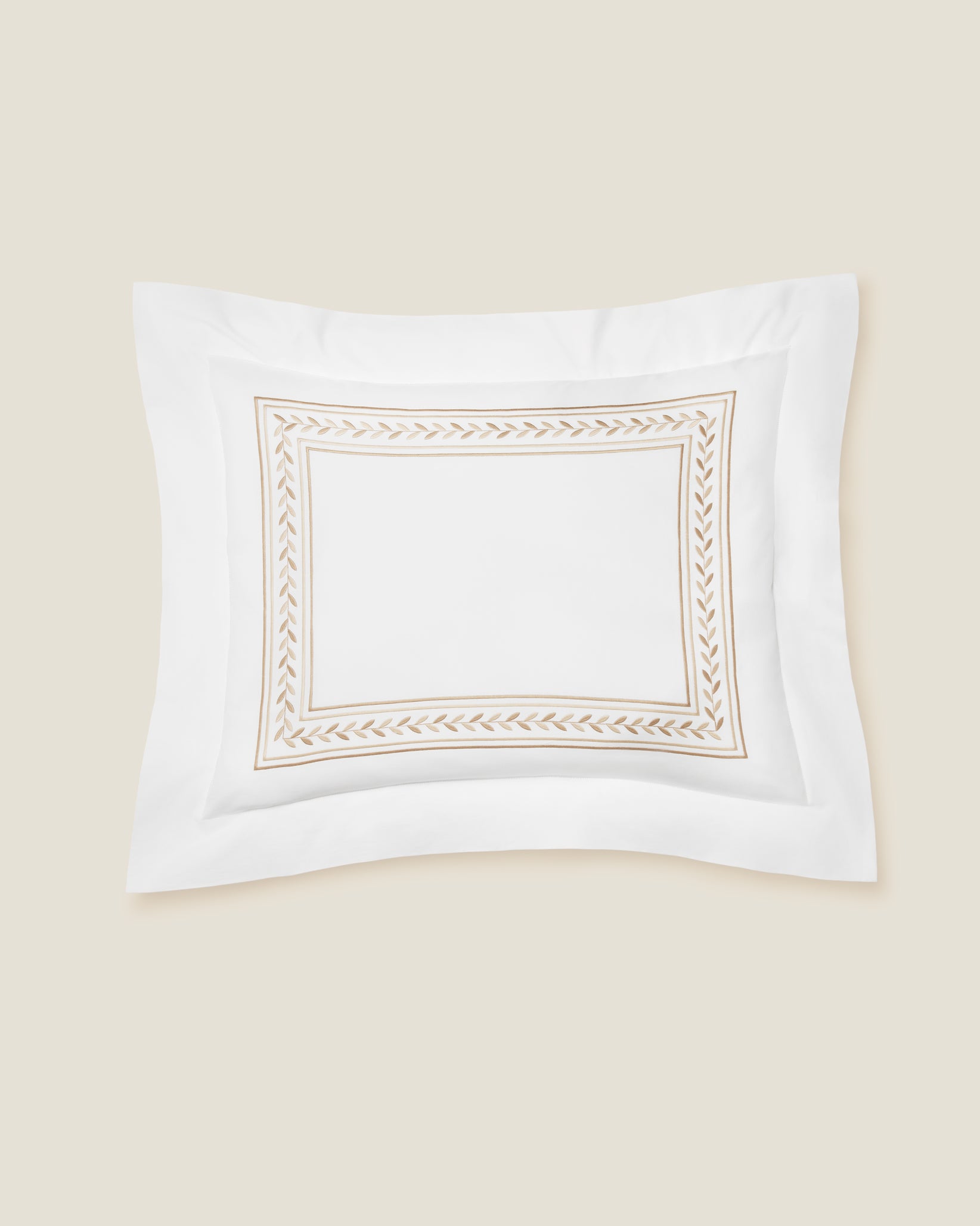 Impero standar Sham in white/beige
