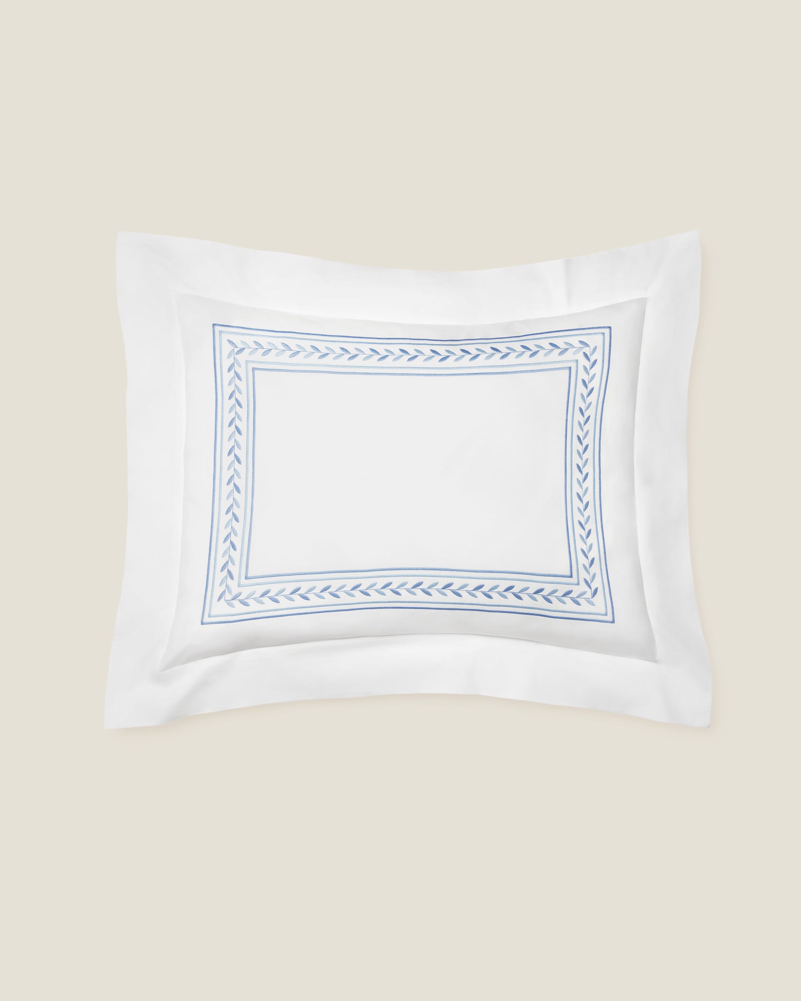 Impero standar Sham in white/medium blue