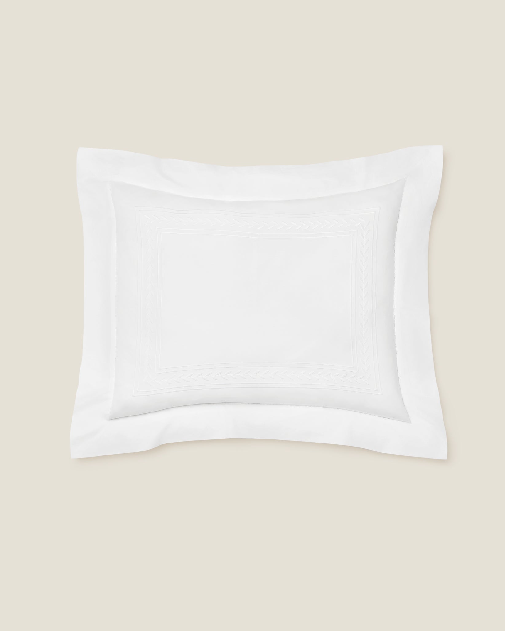 Impero standar Sham in white/white