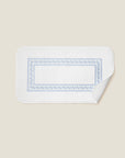 Impero Tub Mat in white/medium blue