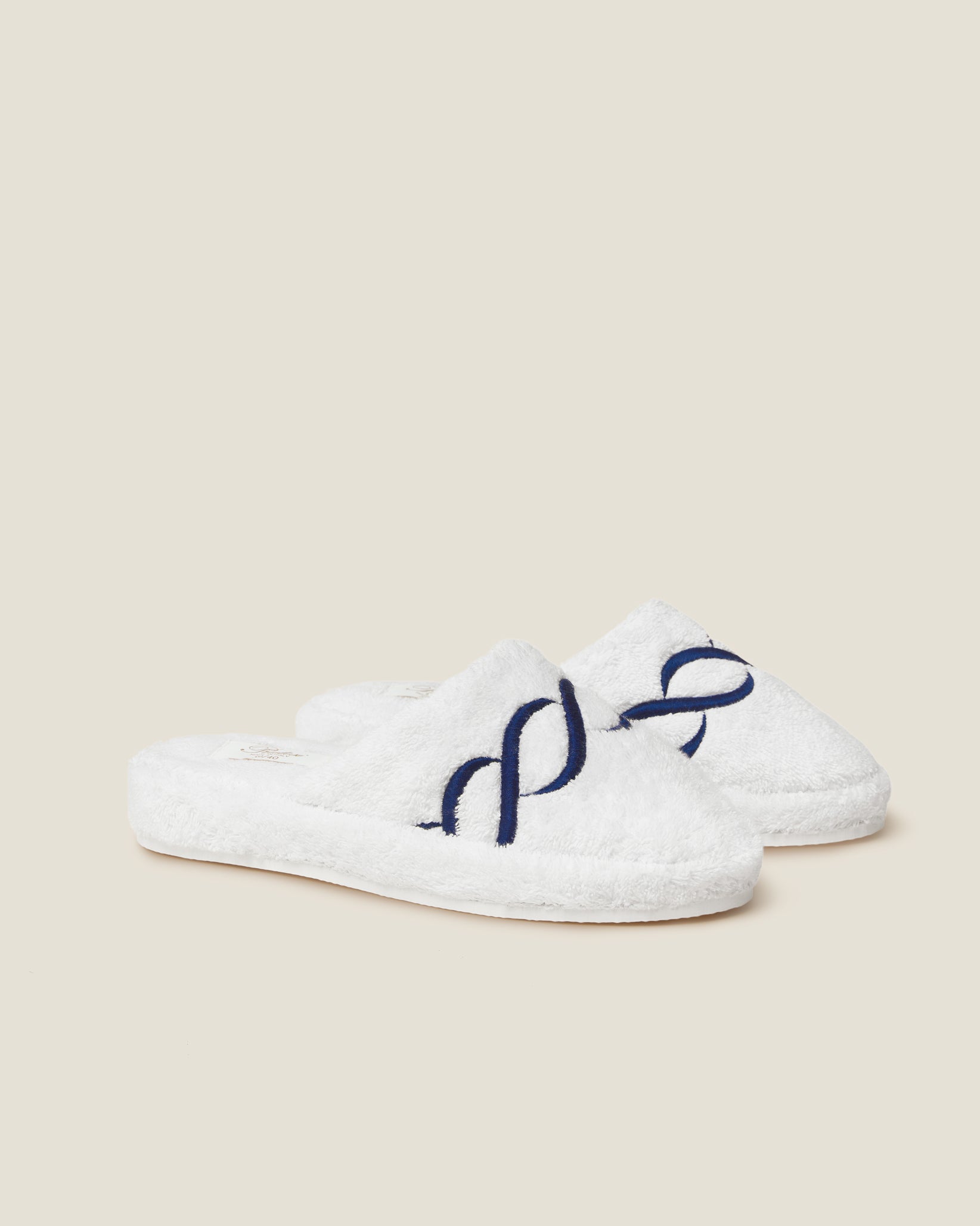 Treccia Slippers in navy