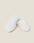 Treccia Slippers with white embroidery 