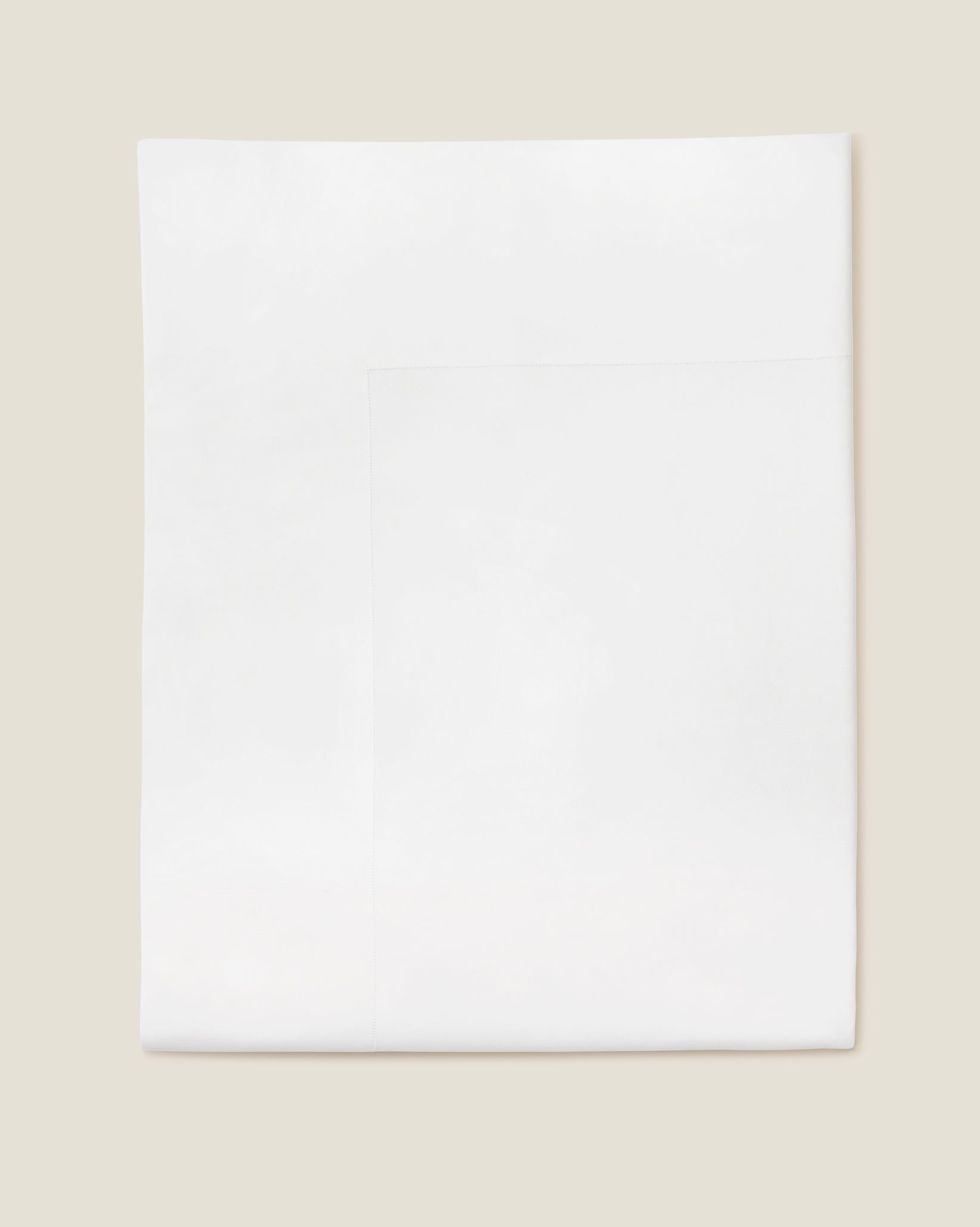 Angel Luxe flat sheet folded