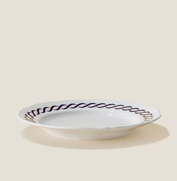 Pratesi x Ginori 1735 Treccia Dessert Plates