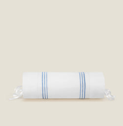 NECKROLL / WHITE/MEDIUM BLUE