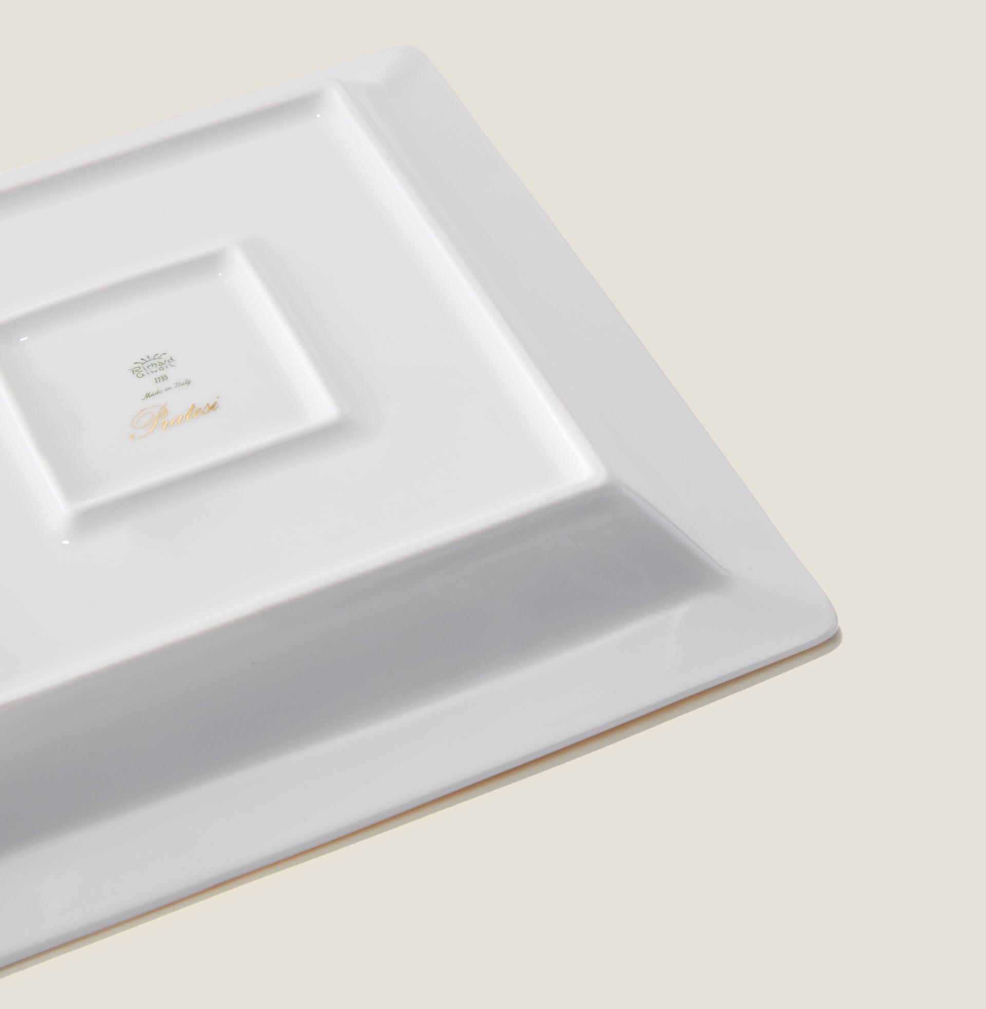 Treccia Vide Poche - Porcelain Tray | Pratesi x Ginori1735