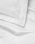 Ori Treccia white sham and flat sheet