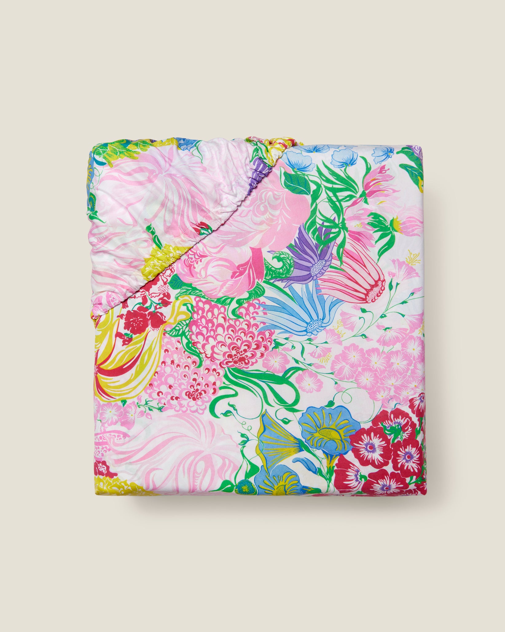 Millefiori bottom fitted sheet